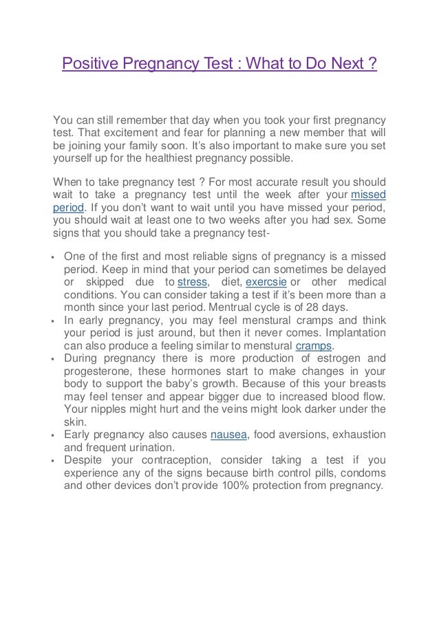 It is important to know what tests to take when planning pregnancy It is important to know what tests to take when planning pregnancy